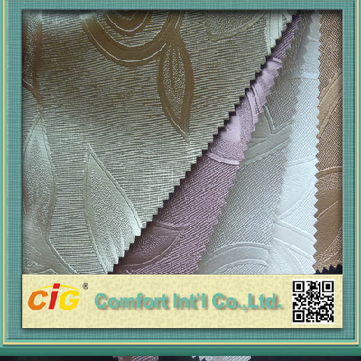 Custom Car Interior Decoration PVC Artificial Leather Material for Garment , Luggage , Glove